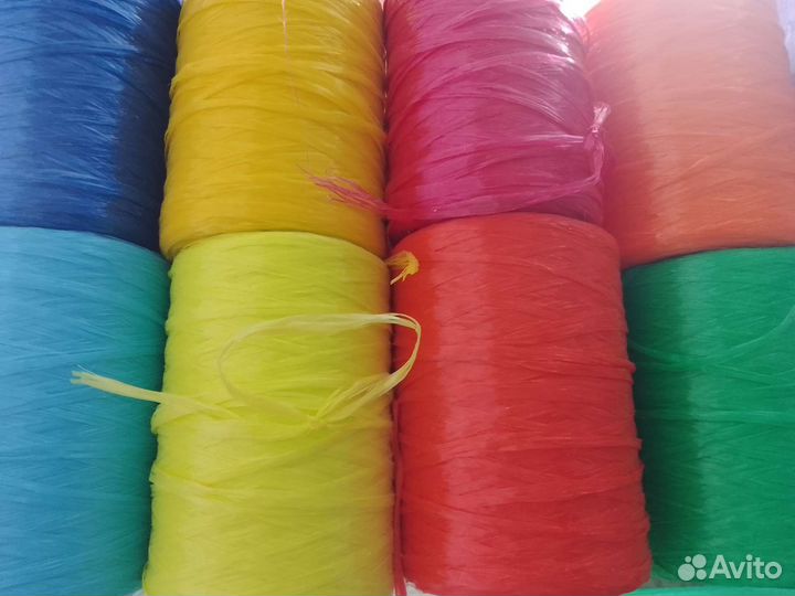 Нитки для вязания мочалок