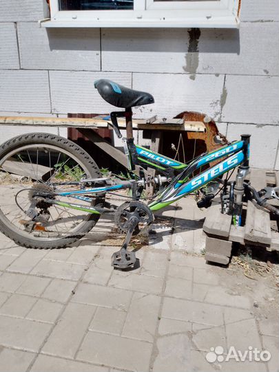 Велосипед на запчасти