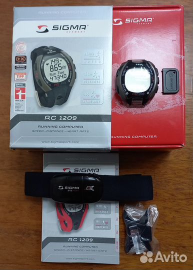 Пульсометр sigma RC 1209