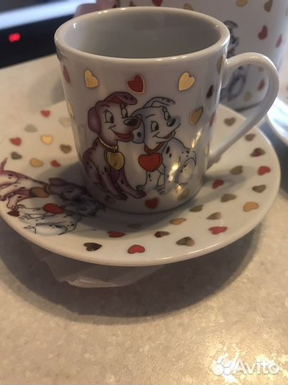 Чашка с блюдцем