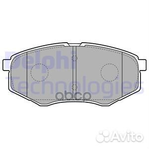 LP2227 Колодки тормозные KIA soul 14/hyndai i2