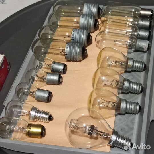 Лампы накаливания СССР ассорти