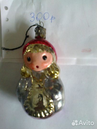 Ёлочные игрушки СССР