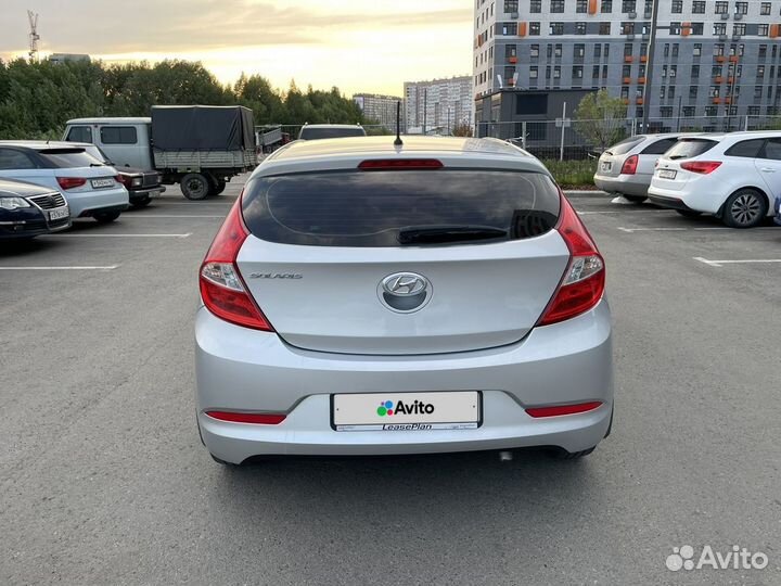 Hyundai Solaris 1.4 AT, 2016, 135 000 км