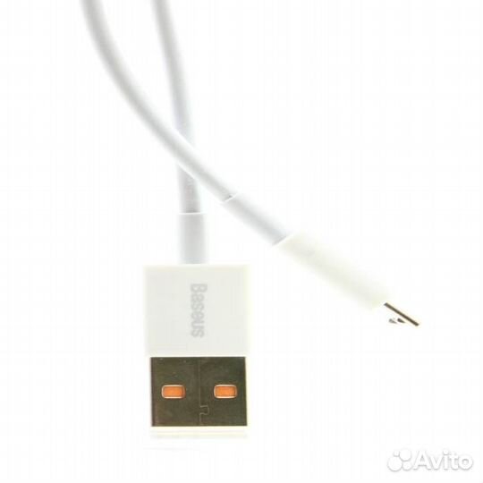 Кабель micro USB Baseus Cafule camys-02 Белый 1м