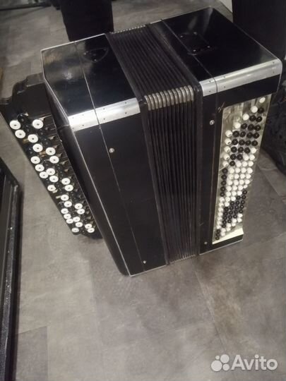 Баян Ленинград 3-х рядный 3/4