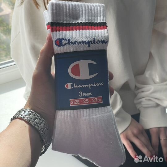 Носки Champion оригинал 3 пары