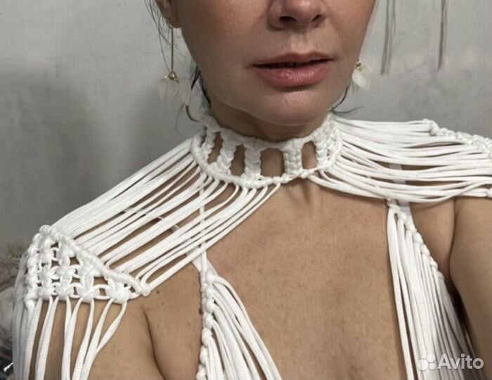 Эполеты чокер макраме, погоны