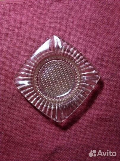 Пепельница (желтое стекло) возврат в СССР