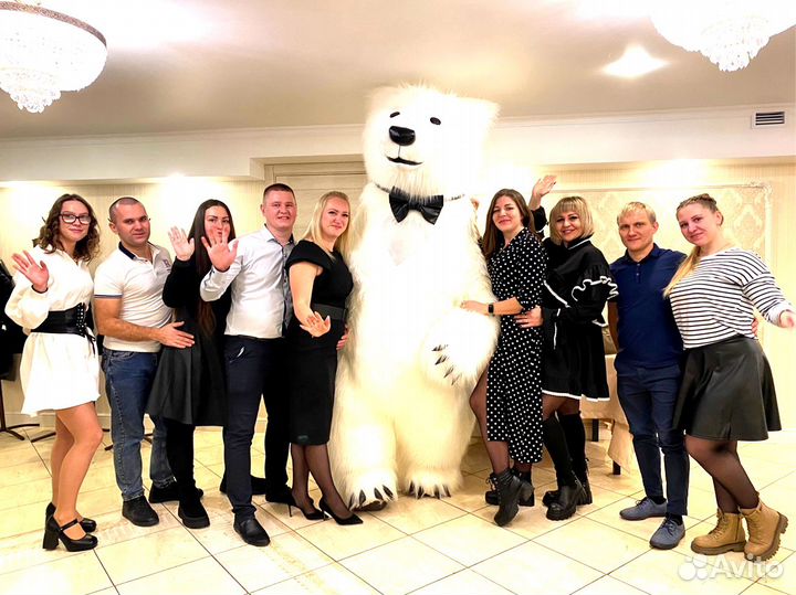 Аниматор Зайка Мишка Чебурашка.Поздравление