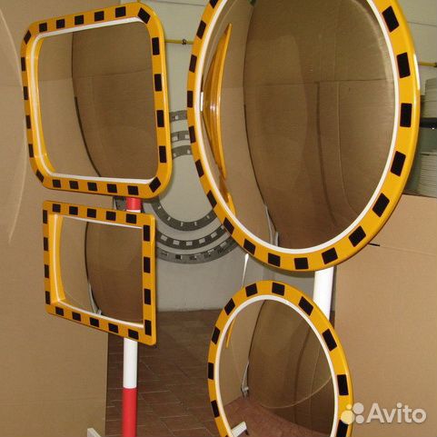 Индустриальное зеркало 400х600