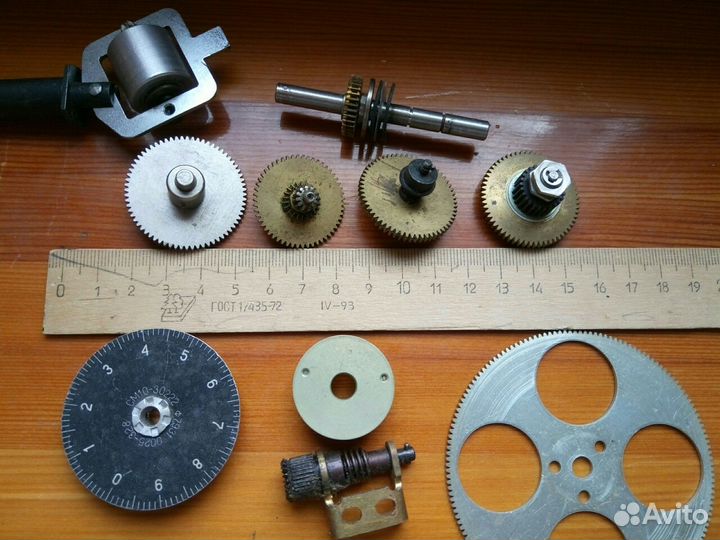 Шестеренки зубчатые металл + разное из СССР