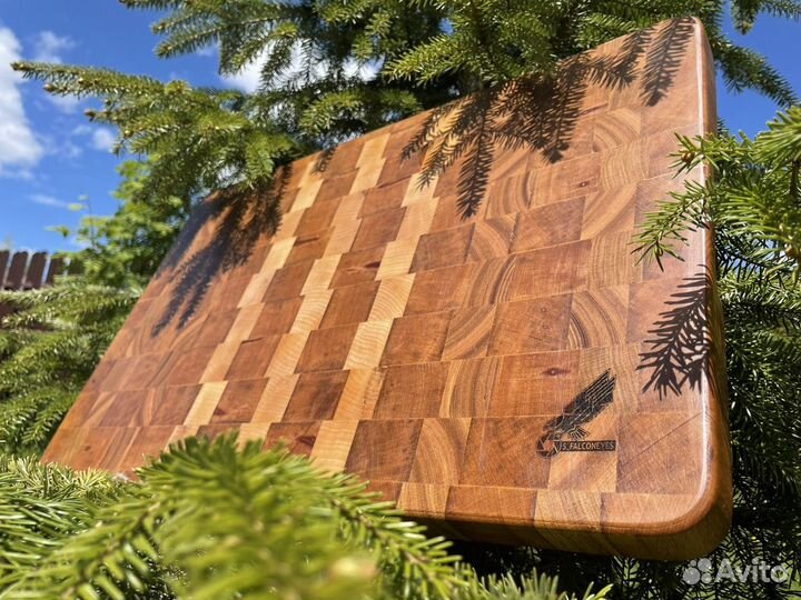 Доска разделочная торцевая