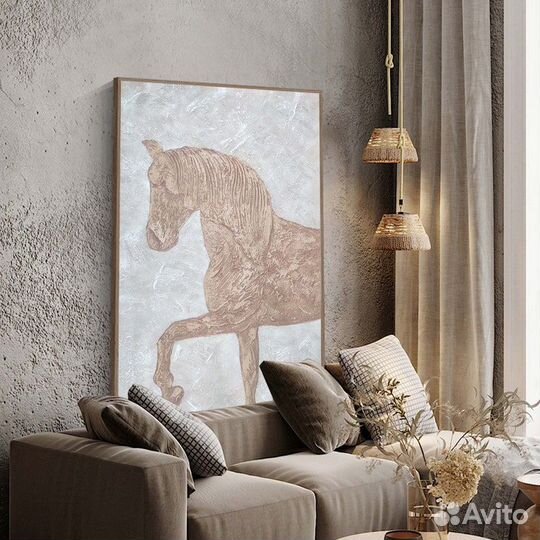 Картины лошадей маслом холсте