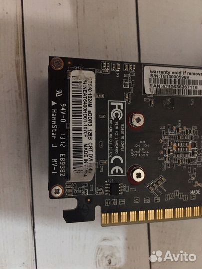 Видеокарта GeForce GT 630 1gb