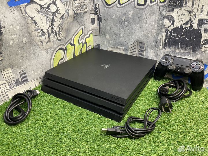 PlayStation 4 Pro 1TB Прошитая HEN + 25 игр