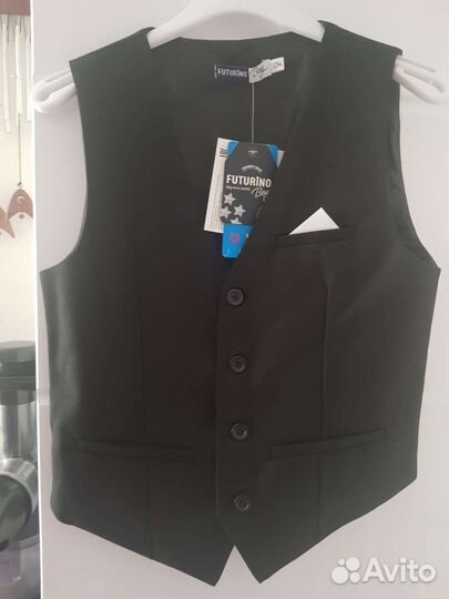 Новый жилет на мальчика, 134