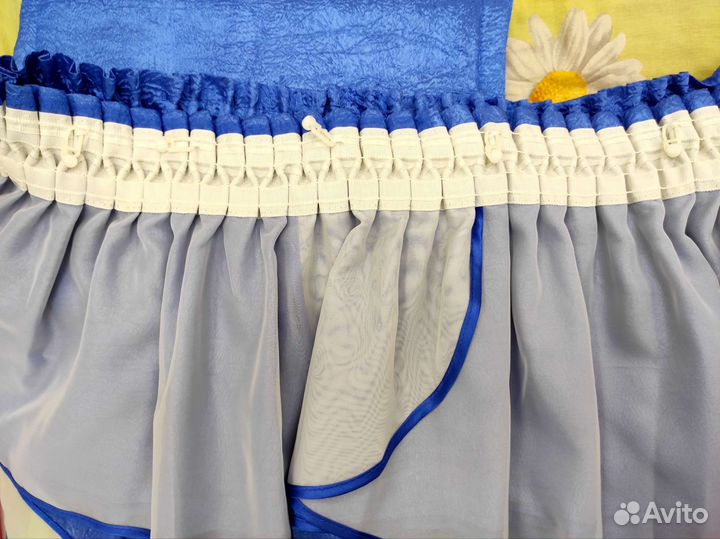 Занавески для кухни с ламбрекеном