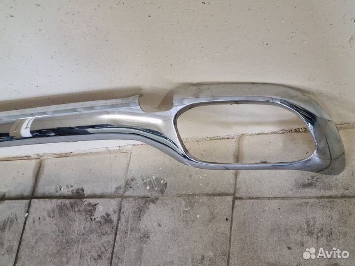 Накладка бампера задняя Mercedes-Benz Gle-Class