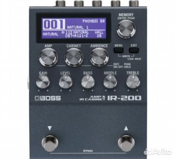 Педали boss DM-101/boss IR-200/boss RV-200