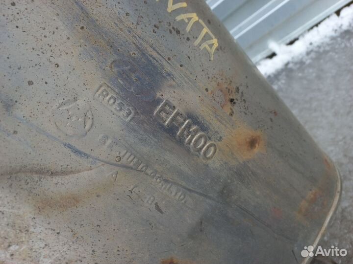 Глушитель резонатор в сборе Sonata 4 EF Соната еф