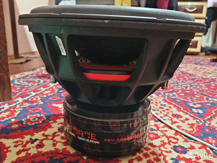 Сабвуфер dynamic state force light sw40d2