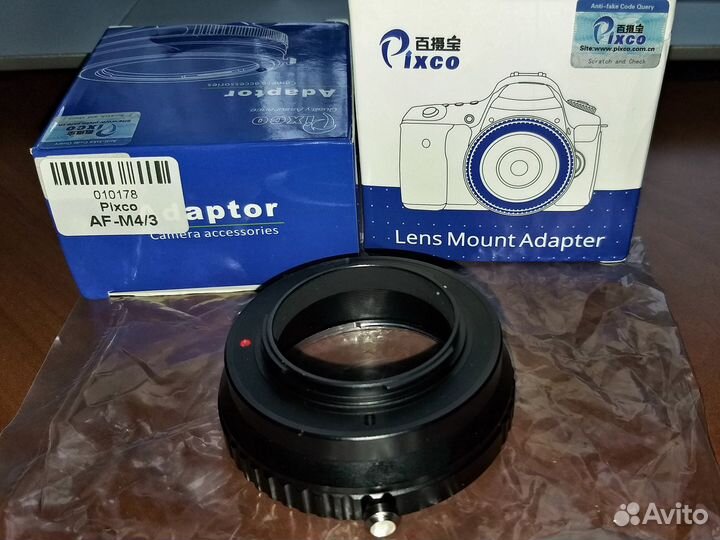 Переходник Pixco для 4/3 - m 4/3