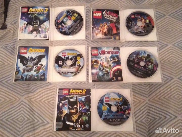 Коллекция Lego игр на ps3