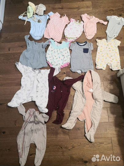 Вещи 1-3 месяца пакетом