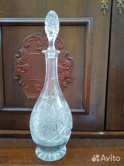 Хрустальный графин45смС крышкойИдеальныйкрышкой