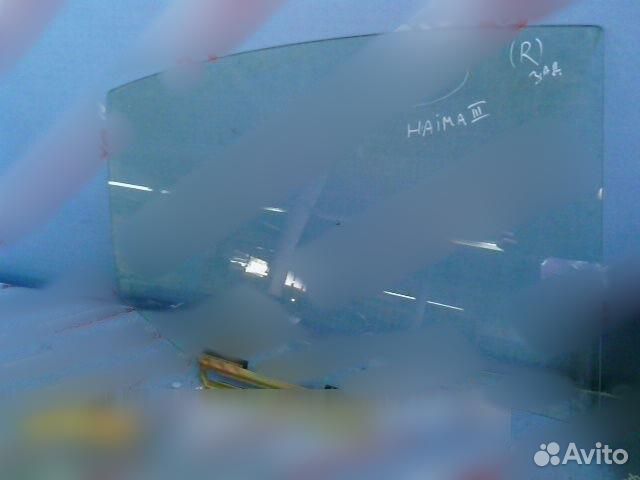 Стекло двери задней правой Haima 3