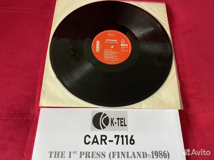 LP) Stephanie.1986 (Finland) 1st press