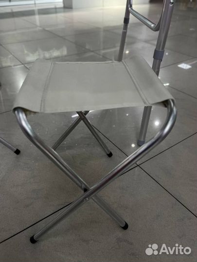 Стол туристический + 2 стула 90*60