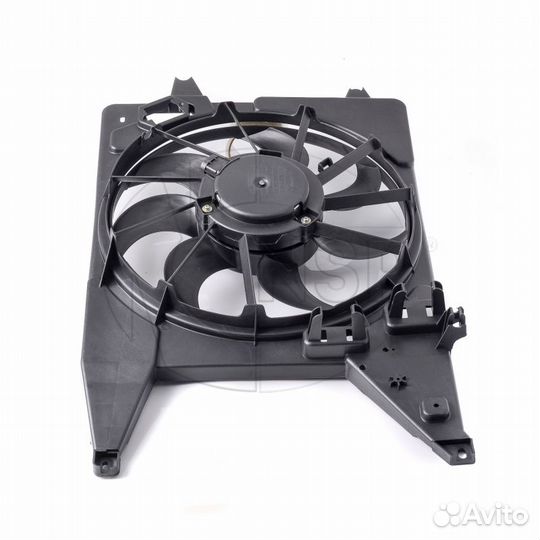 Вентилятор охлаждения renault logan (09-15) (в сбо