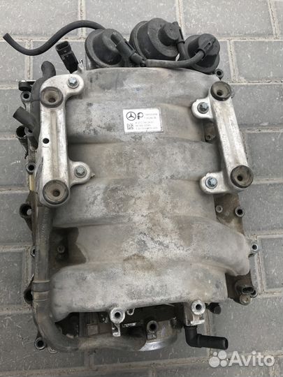 Впускной коллектор с дроссельной заслонкой М272