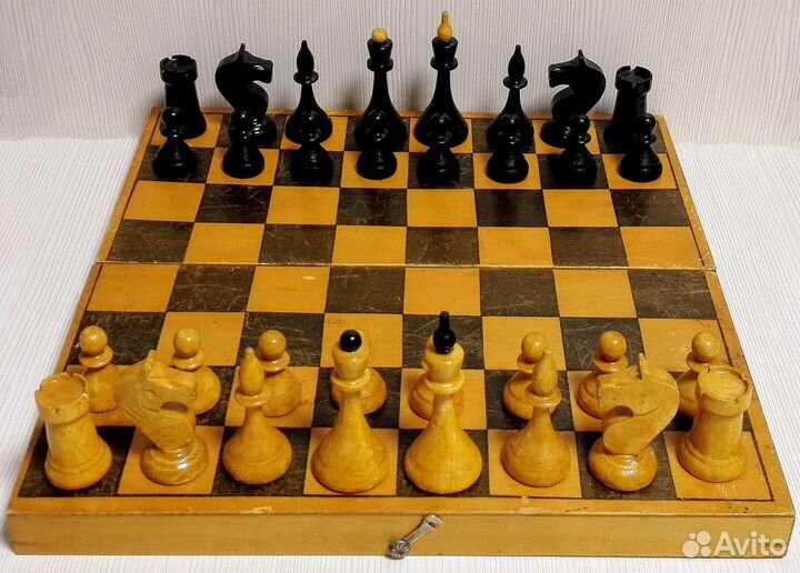 Шахматы СССР Деревянные Гроссмейстерские Большие