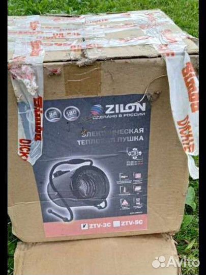 Тепловая электропушка Zilon ztv-3c 3кВт, тен нерж