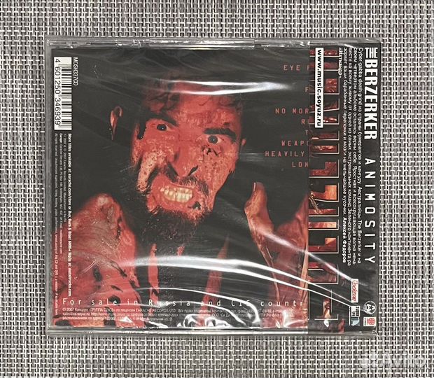 The Berzerker - Animosity CD Rus
