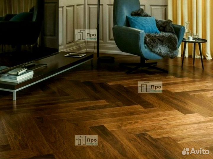 Паркет орех американский