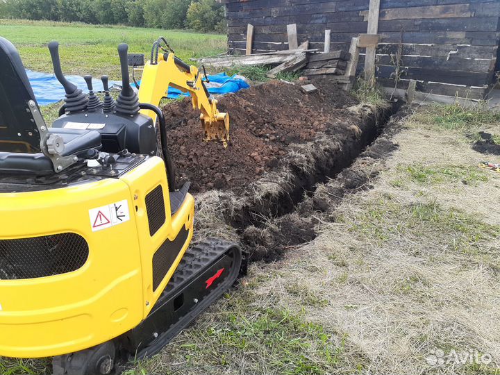 Услуги бара. Траншеекопатель