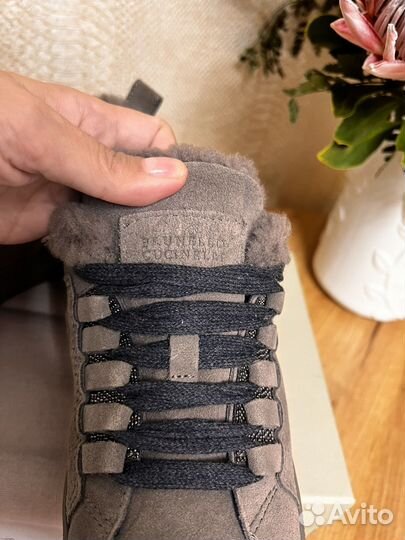 Кроссовки зимние женские brunello cucunelli