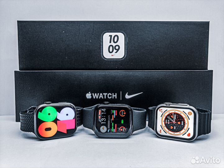 Часы apple Watch 7 Nike series 45 mm