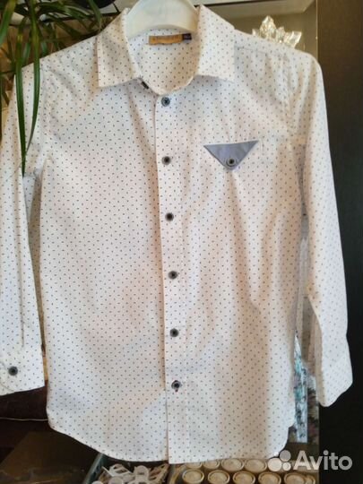 Рубашка на мальчика 122