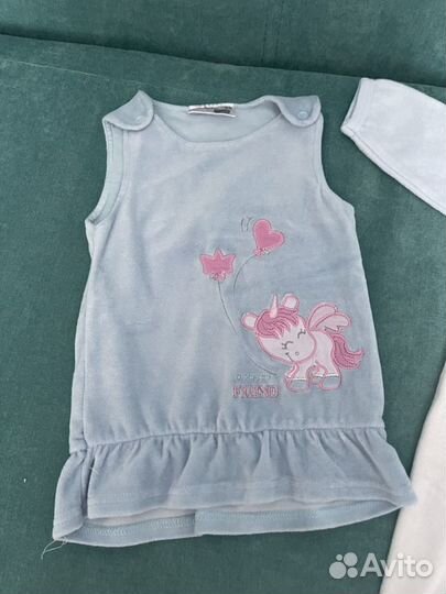 Детские вещи пакетом для девочек от 0 до 6