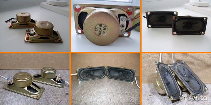 Динамики разные 1W, 2W, 3W, 5W, 10W