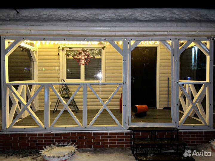 Мягкие Окна на беседку