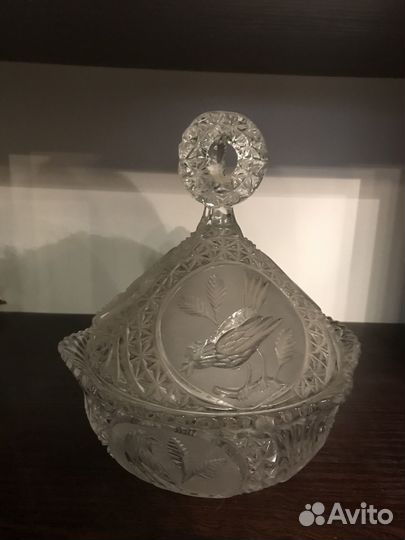 Хрустальные вазы, бокалы и прочее