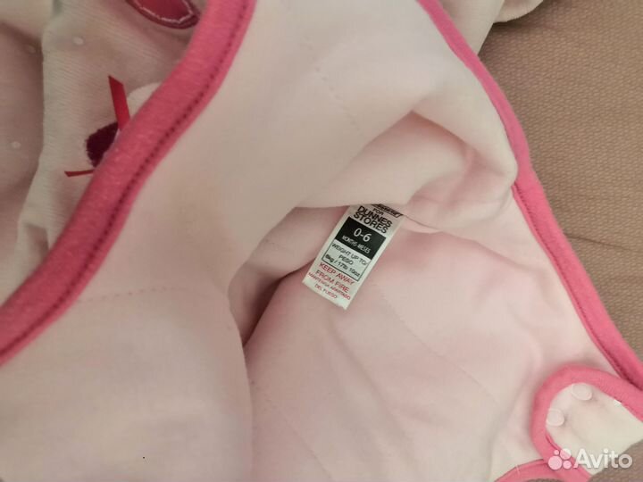 Детская одежда для девочек 68 р пакетом