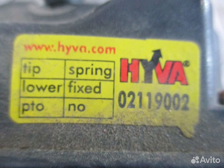 Кран подъема кузова hyva 02119002