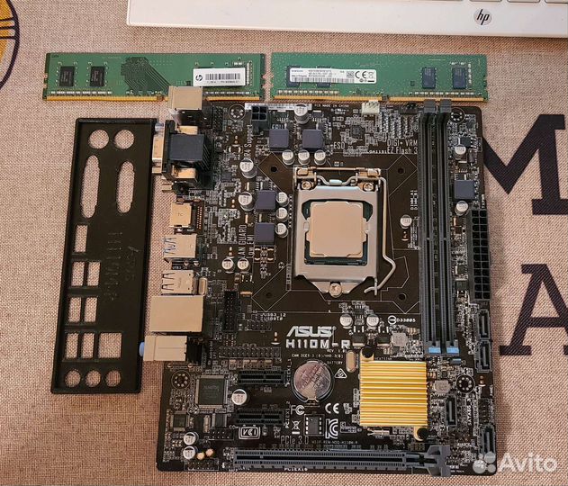 Core i3 / Asus h110m / DDR4 8GB